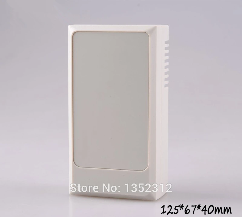

5 pcs/lot 125*67*40mm plastic enclosure for electronics wall mount PLC junction box abs material case waterproof outlet box