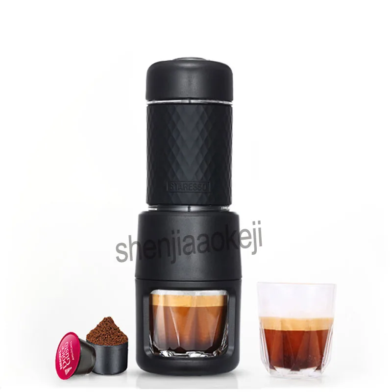 Portable Capsule Coffee machine Multifunction Mini Italian style Manual