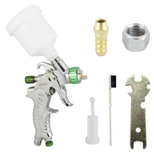 OPHIR мини деталь TOUCH-UP HVLP пистолет опрыскиватель Краски ing Авто Краски точечный ремонт с Пластик чашки 120CC_ AC046(1,0 мм