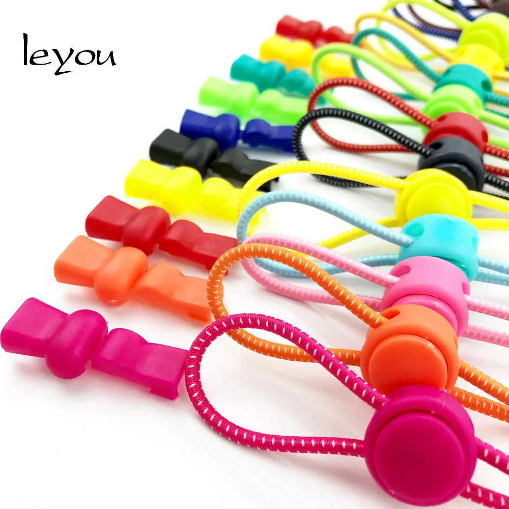 Buy leyou 100cm New Elastic No Tie Shoelaces Running