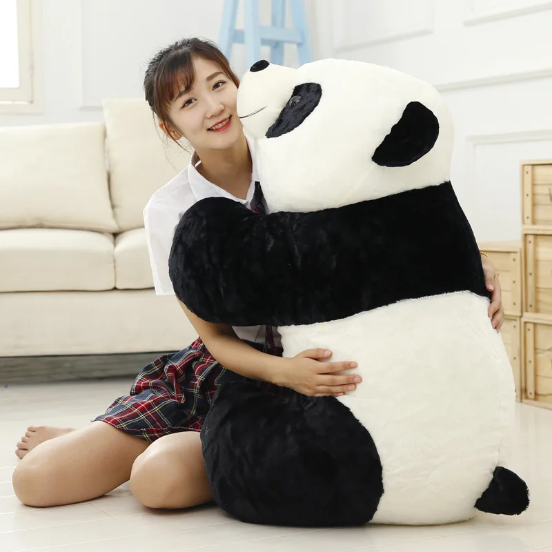 20cm 30cm 40cm 50cm Big Giant Panda Bear Plush Stuffed Animal Doll Animals Toy Pillow Cartoon Kawaii Dolls Girl Gift