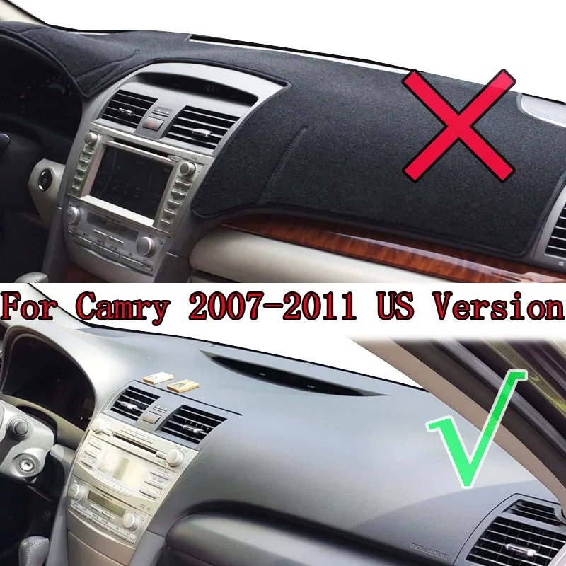 Automotive Xukey Dashboard Cover For Toyota Camry 2007 2011