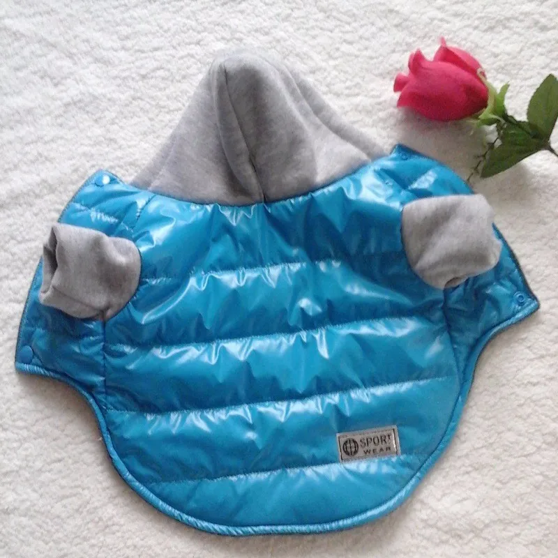 

Cute & Fashion Winter Pets Dogs Jacket Warm And Comfortable Dogs Clothes Universal Thickened Vest 4 Colors For Small Dogs