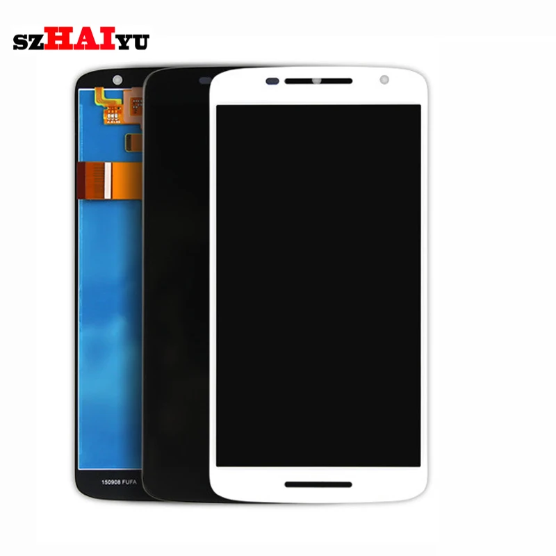 SzHAIyu для moto rola x play ЖК-дисплей t1560 с рамкой + сенсорный экран дигитайзером
