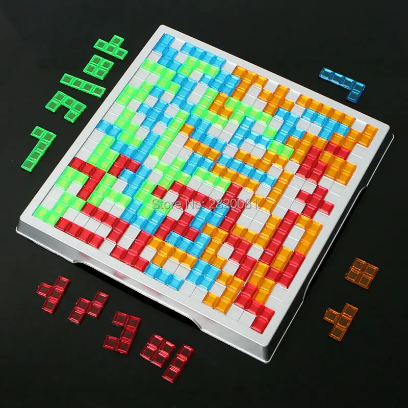 The strategy game funny Blokus 2-4 players for parent-child interaction puzzle toydesktop game English Version for family toy
