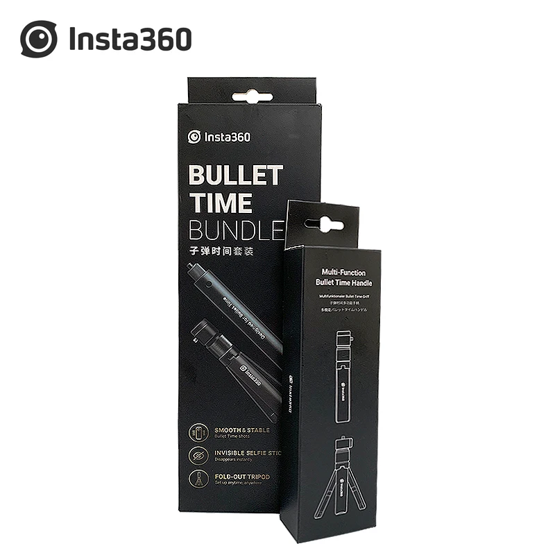 Insta360 Bullet Time Accessory Invisible Selfie Stick For Insta 360 ONE X2 ONE R X Camera Accessory 360 Rotary Handle Tripod