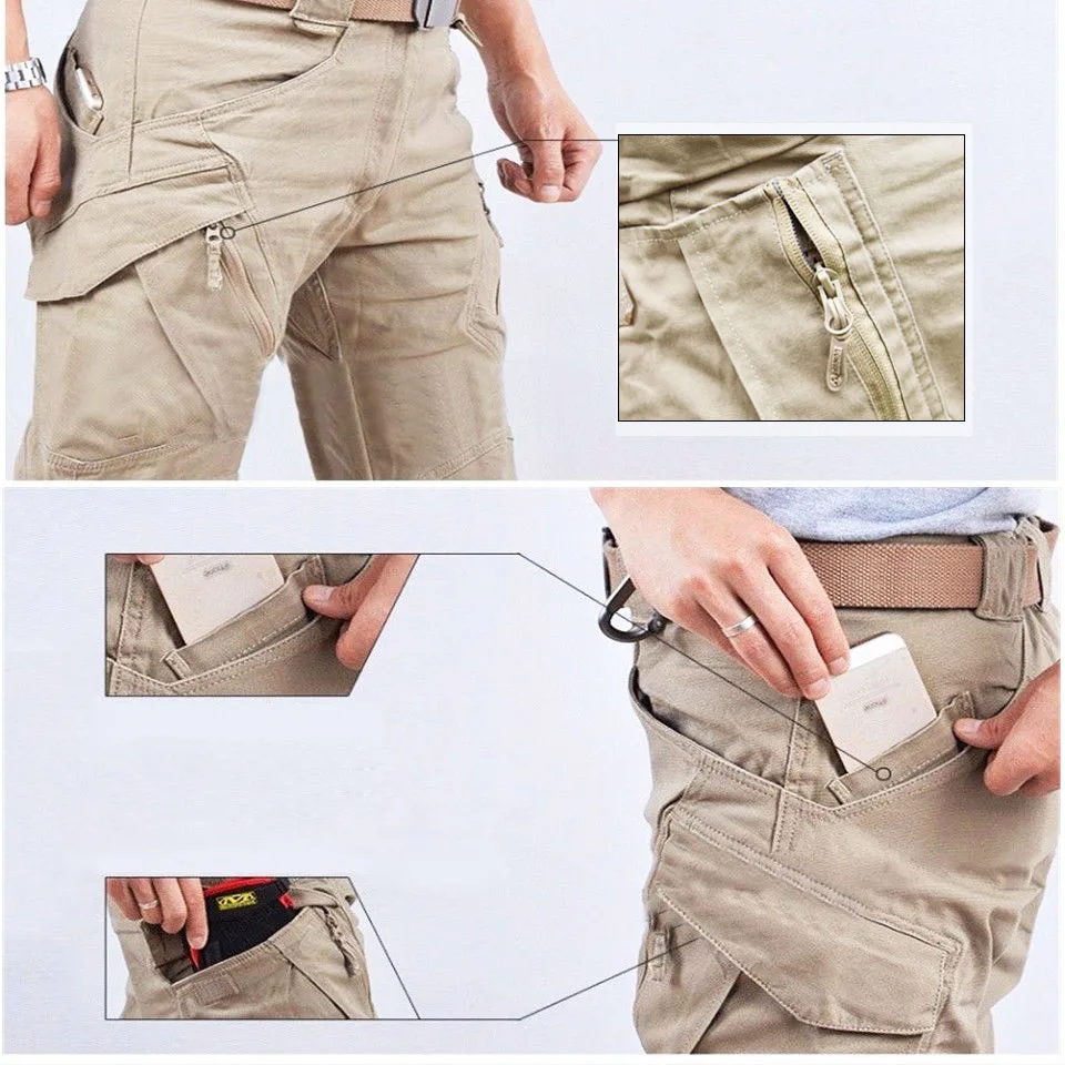 branded cargo pants