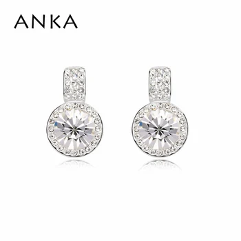 

2020 New Arrival Promotion Trendy Women Zinc Alloy Pendientes Brinco Brincos Rhodium Plated Crystal Earring #97522
