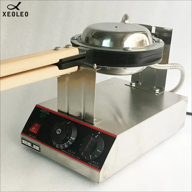 XEOLEO QQ Egg puff maker 1400W Egg Waffle maker Stainless steel Egg waffle machine Max 250