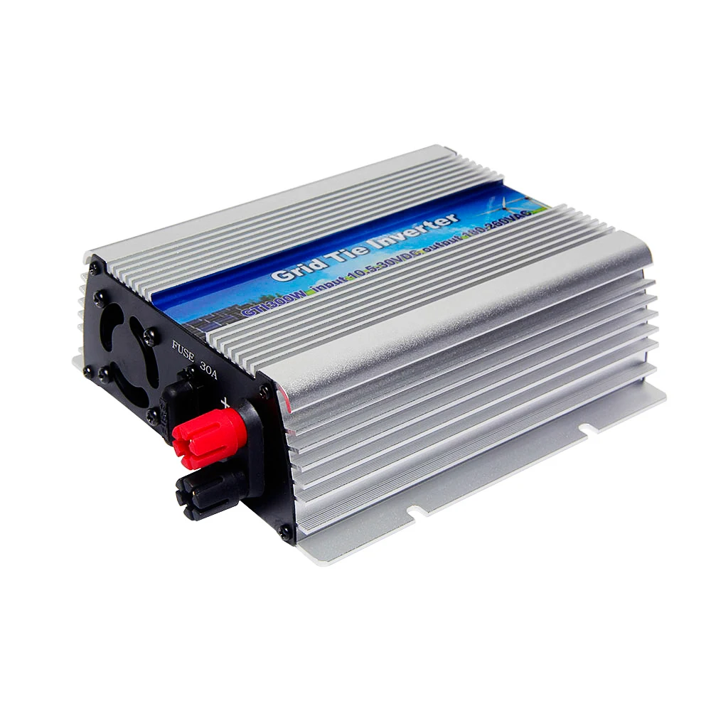

MAYLAR@ 10.5-30VAC 300W Solar Grid Tie Pure Sine Wave Power Inverter Output 90-140VAC 50Hz/60Hz For 36Cells and 72 Cells Panel