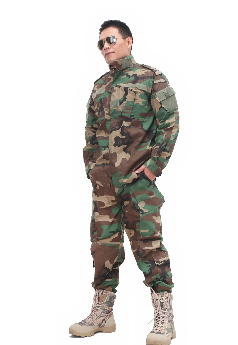 

BDU Tactical Military Uniform Set Men clothes And Pants For Outdoor Hunting And Fishing Paintball Wargame Suit