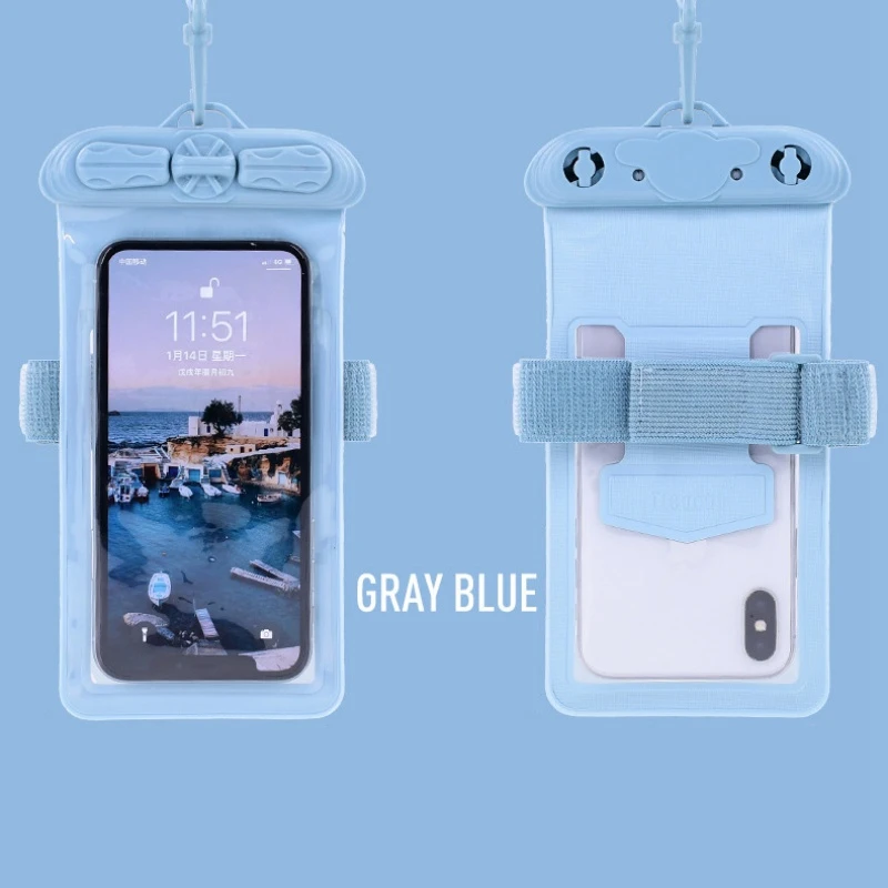 

Swimming Armbands Waterproof Mobile Phone Bag Underwater Touch Screen Cellphones Pouch For Surfing Diving Beach Sea Use Safe