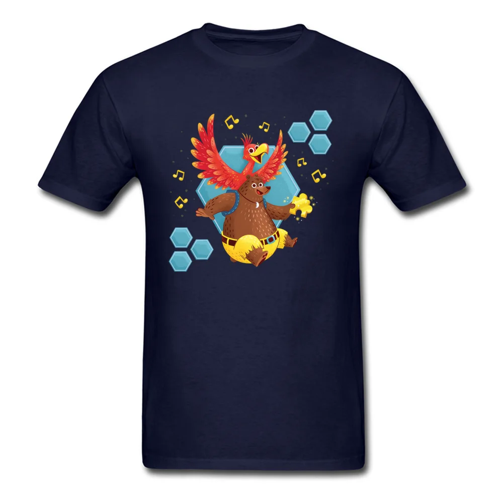 Fitted bird and bear 64 9171 Short Sleeve T-shirts Summer/Autumn O-Neck Cotton Fabric Tops T Shirt for Men Sweatshirts Crazy bird and bear 64 9171 navy