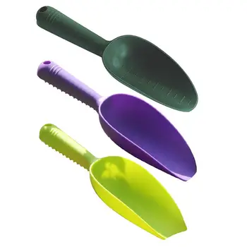 

Plastic Loose Soil Spade Plant Shovels Home Gardening Tools Flowers Vegetable Planting Weeding Sowing Sturdy Anti Slip Handle