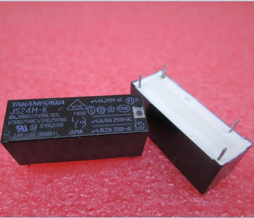 

NEW 24V relay JS24M-K 24V 24VDC JS24MK 24V 24VDC DIP4