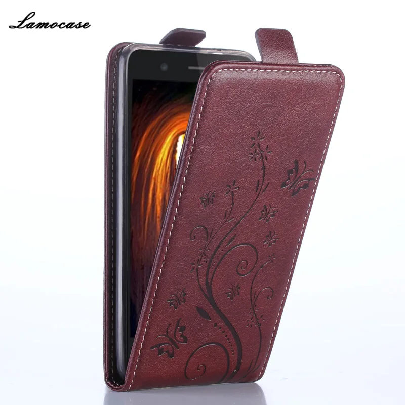  Luxury Leather Case for Doogee X5 Max Case for Doogee X5 Max Pro Flip Cover Butterfly Painted Case Wallet Card Slot Phone Bag 