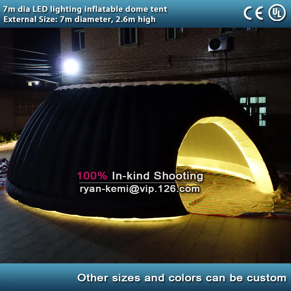 inflatable marquee with LED