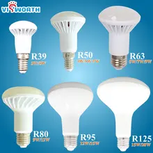 R39 R50 R63 R80 LED Light E14 E27 LED Lamp 3W 5W 7W 9W ac 220V 230V 12W 15W 20W R80 R95 R125 Led Bulbs Warm Cold White SpotLight