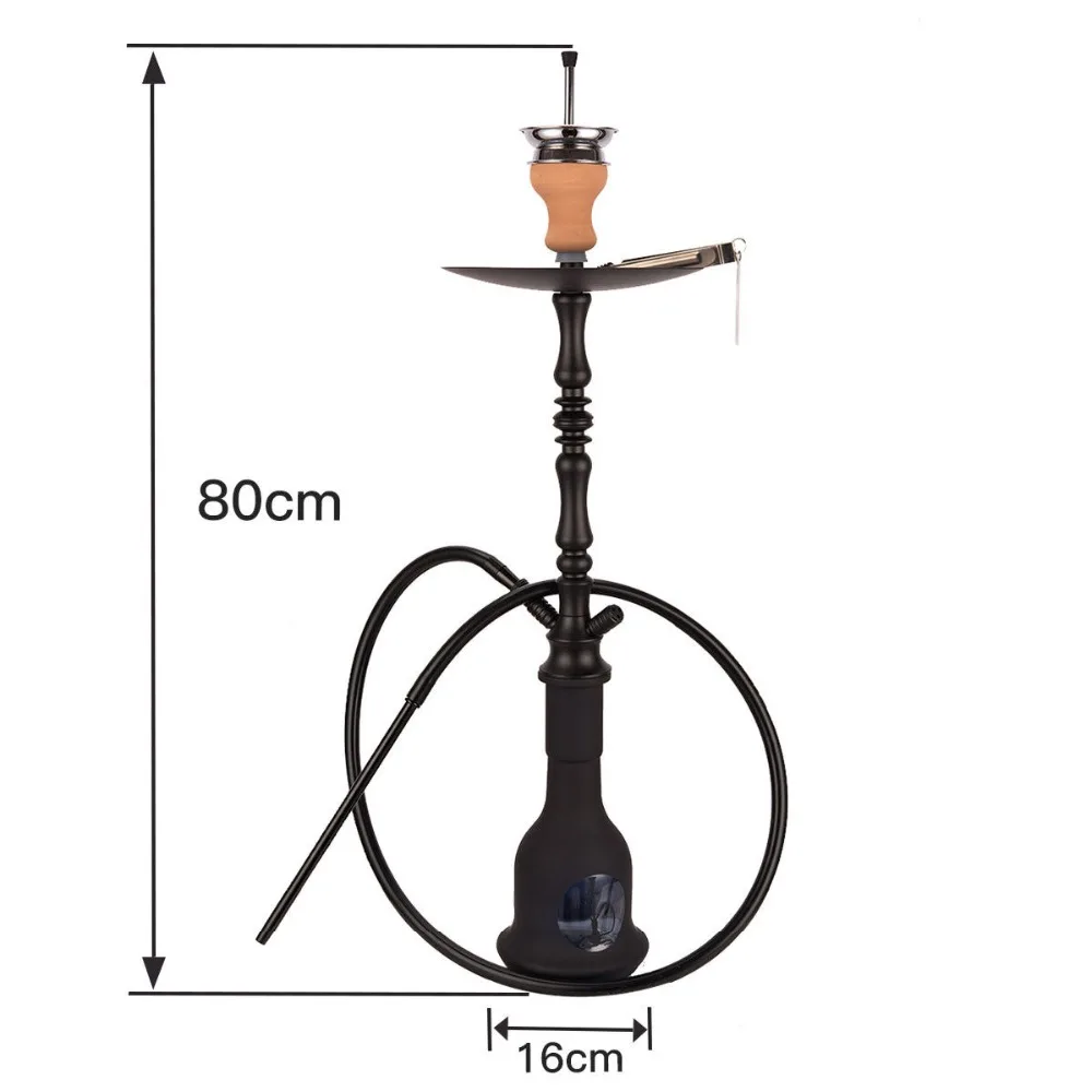 Стеклянные кальяны кальян chicha набор с 2 пара камней kokoskohle фольги мундштук и угля
