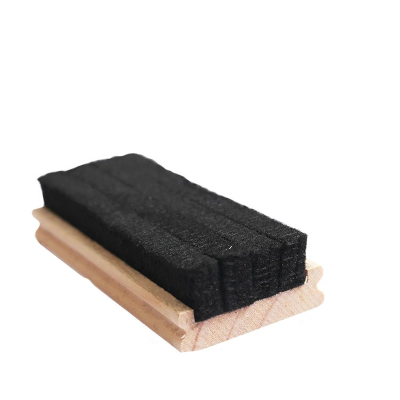 

Wooden blackboard eraser chalk large high-grade wool felt whiteboard erase teaching blackboard eraser easy to wipe without trace