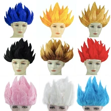 Японский аниме Dragon Ball Сон Гоку какаротто Саян косплей парик Dragon Ball Z косплей костюм Saiyan Peluca косплей парик