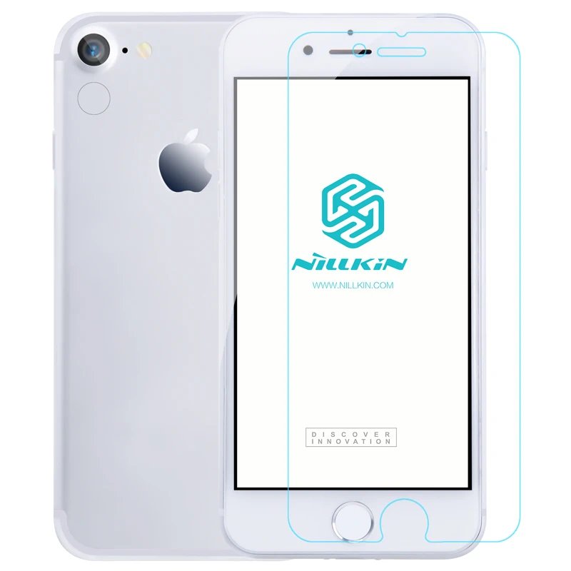Оригинальная Защитная пленка NILLKIN для iphone 7 великолепная защитная 9H 0 33 мм 8