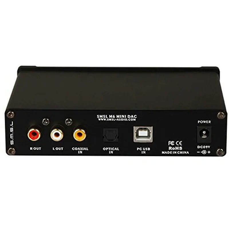 Hi Fi цифро аналоговый преобразователь Old SMSL M6 AK4390 PCM 32 бит/384 кГц внешний усилитель