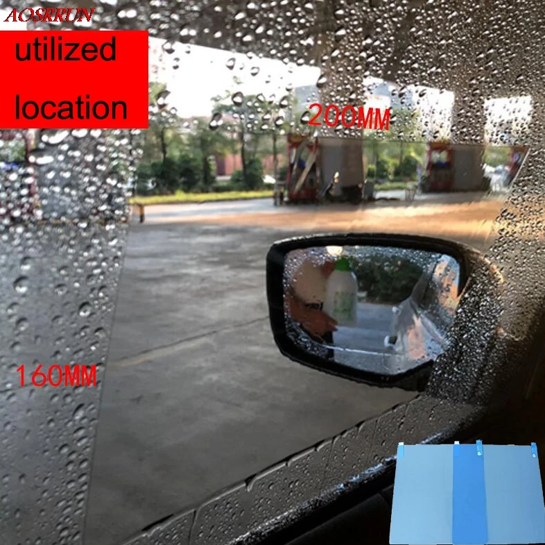 

Car Window Glass Rain Film Protective Film fit for kia rio 2 3 4 cerato Picanto optima soul SPORTAGE sorento Stonic forte 2PCS