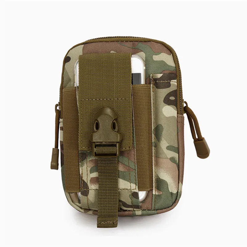 Открытый тактический поясной ремень пакет сумка кошелек Спорт Кемпинг Туризм сумка новое поступление - Цвет: CP camouflage