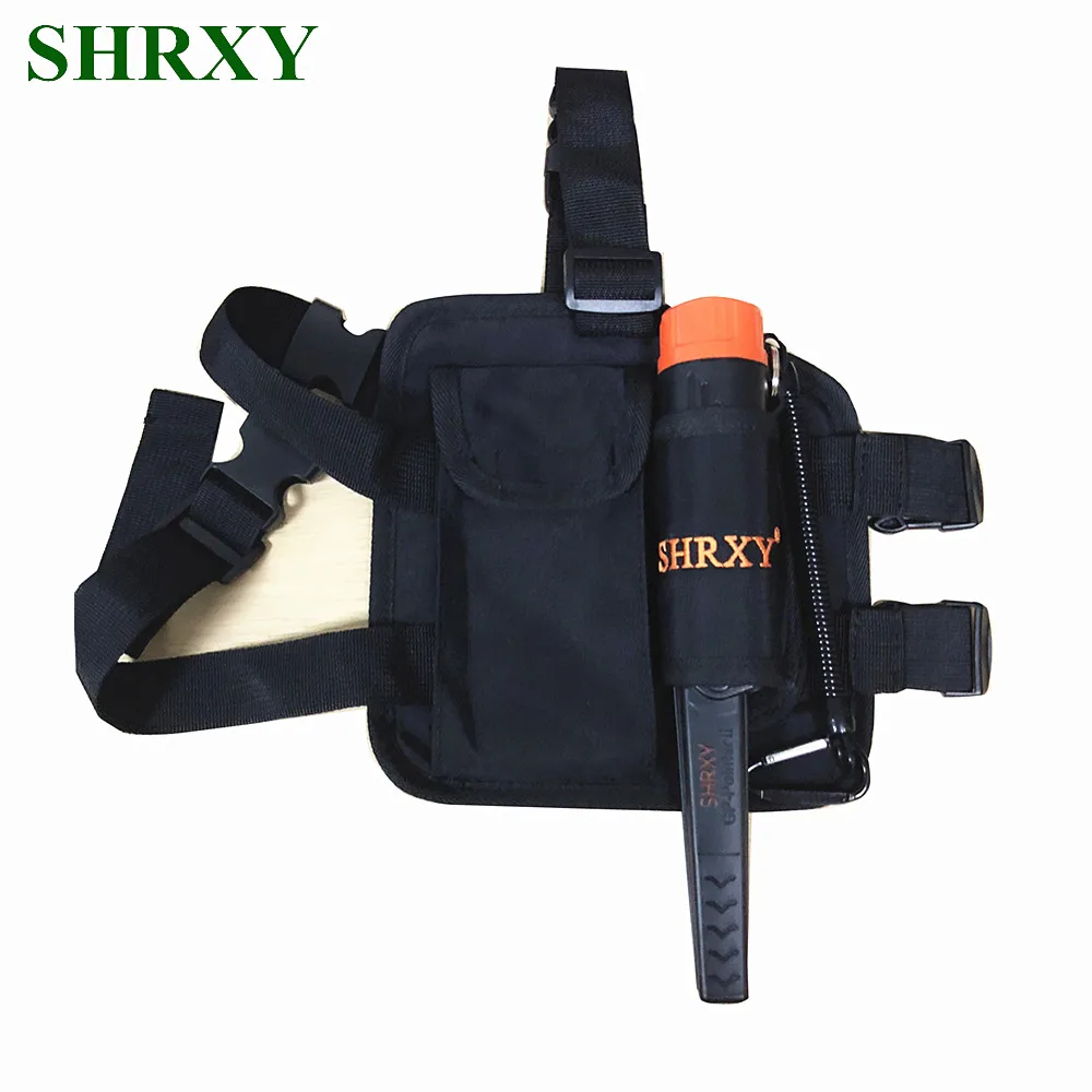 

SHRXY Metal Detector Set Pointer TRX Pro Pinpointing Waterproof Hand Held Metal Detector with Drop Leg Pouch ProFind Bag KIT
