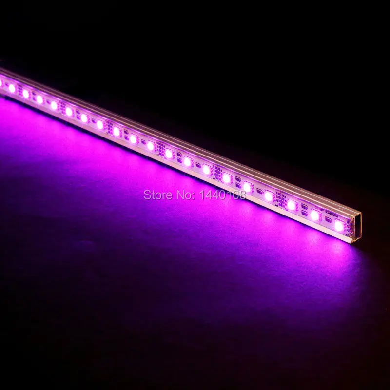 Fanlive 20 шт./лот 1 м оптовая продажа 12 в 72 * SMD 5050 Светодиодная панель 100 см Жесткая