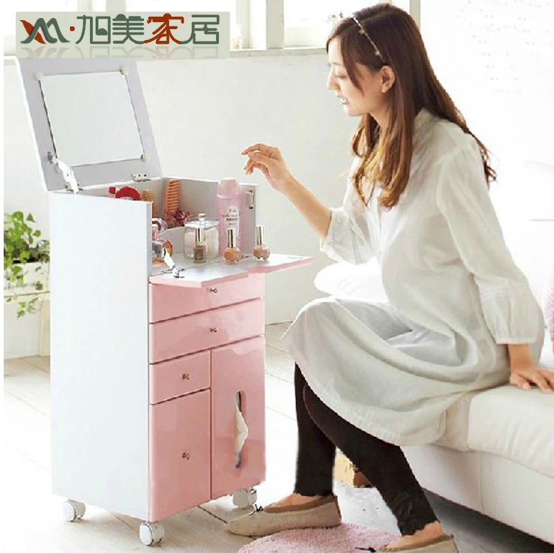 Xu Mei Anese Wood Cabinets White Makeup Vanity Tables Flip Xu Mei Anese Wood Cabinets White Makeup Vanity Tables Flip Multifunctional Mini Studio Storage Specials In Children From Furniture On