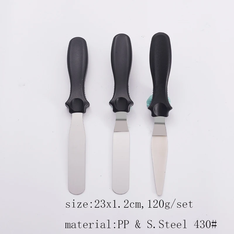 Icing spatula set