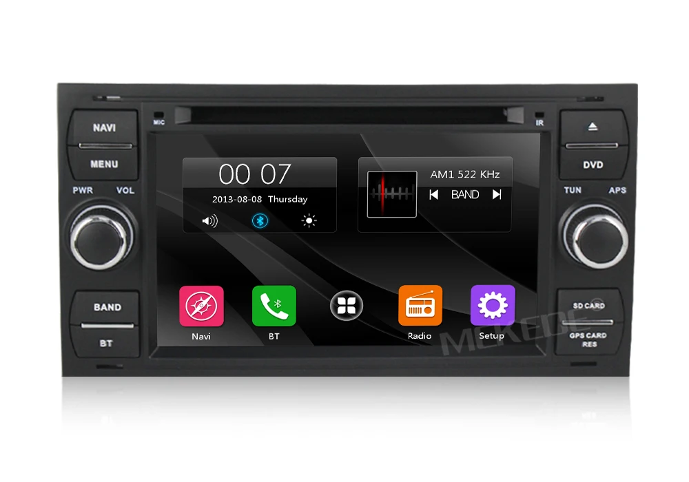 Flash Deal MEKEDE free shipping Car Multimedia dvd Player For Focus C-Max S-Max Fusion Connect Fiesta Galaxy Mondeo Car Radio Head Unit BT 11