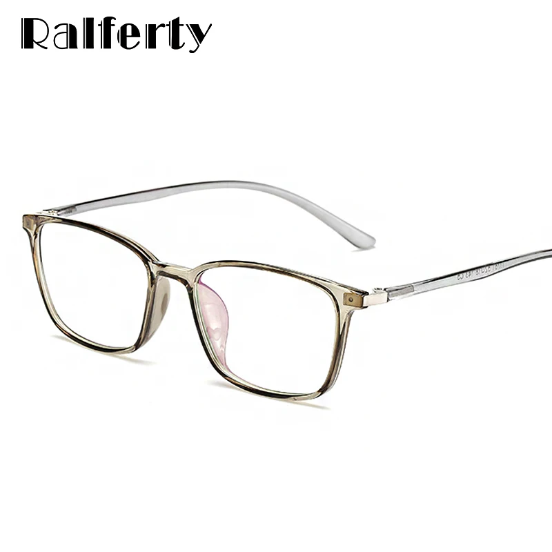 

Ralferty 2019 Anti Blue Glasses Frame Women Men Protective Gaming Glasses Square Eyeglasses oculos de grau lunette homme A11761