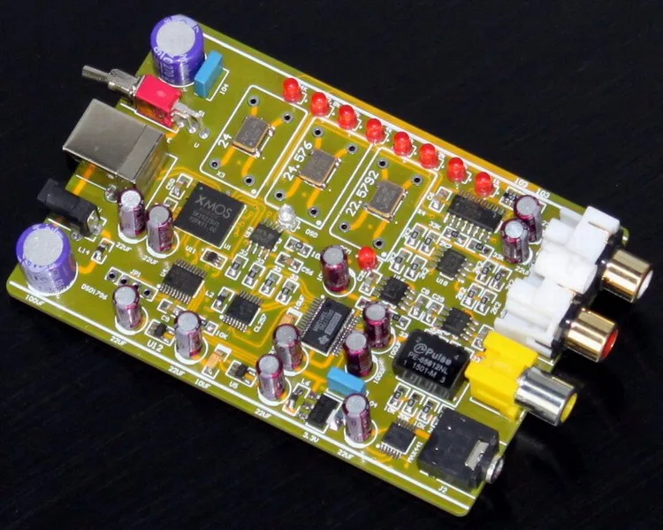 YJ0093-DSD1796 + MAX441 XMOS U8 декодер плата коаксиальный/amp DSD64 DSD128 DSD256 Формат Музыка PCM