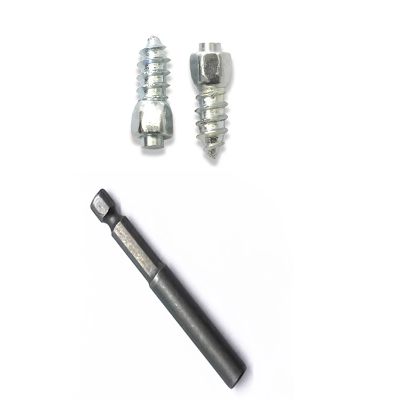 

CHIZIYO 100PCS/Bag Winter Tires Anti-slip Car Tires Studs Screw Snow Spikes Wheel Tyres Snow Chains For Car Vehicle Truck ATV