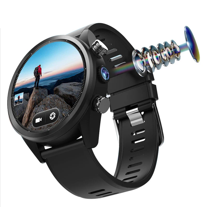 Kospet Hope 4G LTE Mobile Smart Watch Android7.1.1 Camera 3GB+32GB Bluetooth Ip67 Waterproof 1.3 Inch Touch Screenreen Watch