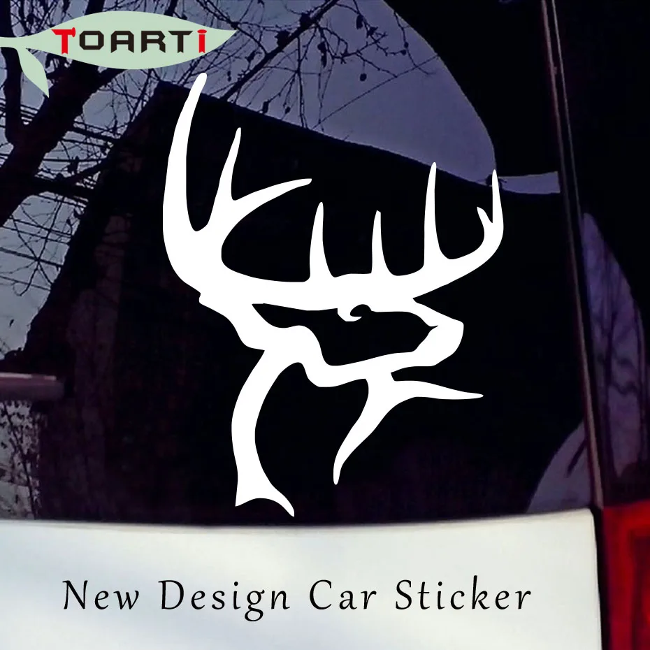 

Gun Bow Hunting Deer Stickers Creative Car Styling Window Decorative Waterproof Animal Auto Decals Laptop Decal Car Accessories