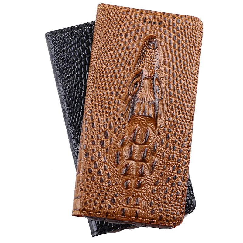 Cover For Apple iPhone 7 7 Plus 7plus High Quality Top Genuine Leather Flip Card Case