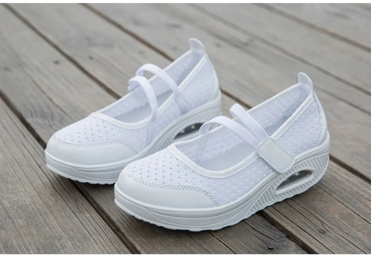 RS 8023 Breathable Summer Autumn Women Flats Shoes -4