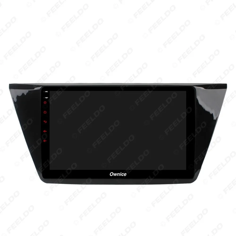 Excellent FEELDO  10.1" Android 6.0 4-Core/DDR3 1G/16G/Support 4G Dongle Car Media Player With GPS/FM/AM RDS For Volkswagen Touran 2016 5