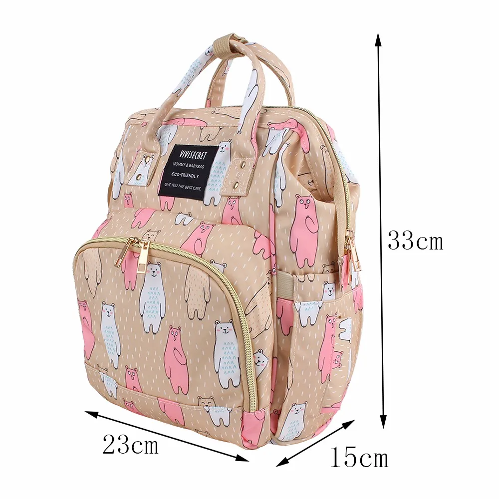 Us 21 41 29 Off Waterproof Mummy Maternity Ny Animal Print Diaper Bag Large Capacity Travel Backpack Designer Nursing For Baby Care In