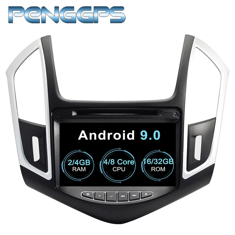 

2 Din CD DVD Player Android 9.0 Car Radio for Chevrolet Cruze 2012 2013 2014 2015 GPS Navigation IPS Screen 1080P Headunit