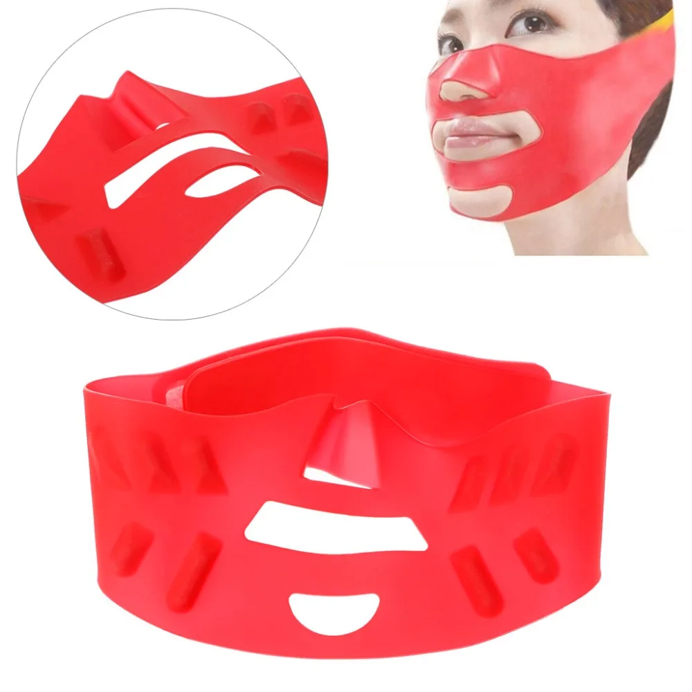 

Fashion New 3D Silicone Face Slim Shaping Mask Belt Anti Wrinkle Sagging V Line-Face Bandage