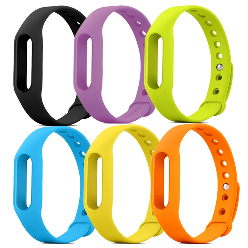 

Free Shipping 1:1 Xiaomi Mi Band Wrist Band Wearable Wrist Strap Accessories Silicone For Miband