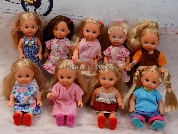 

10 Items SIMBA Kelly dolls with Pretty Dress Clothes Different style Baby Toy Free Shipping Girls Birthday Gift New 2014