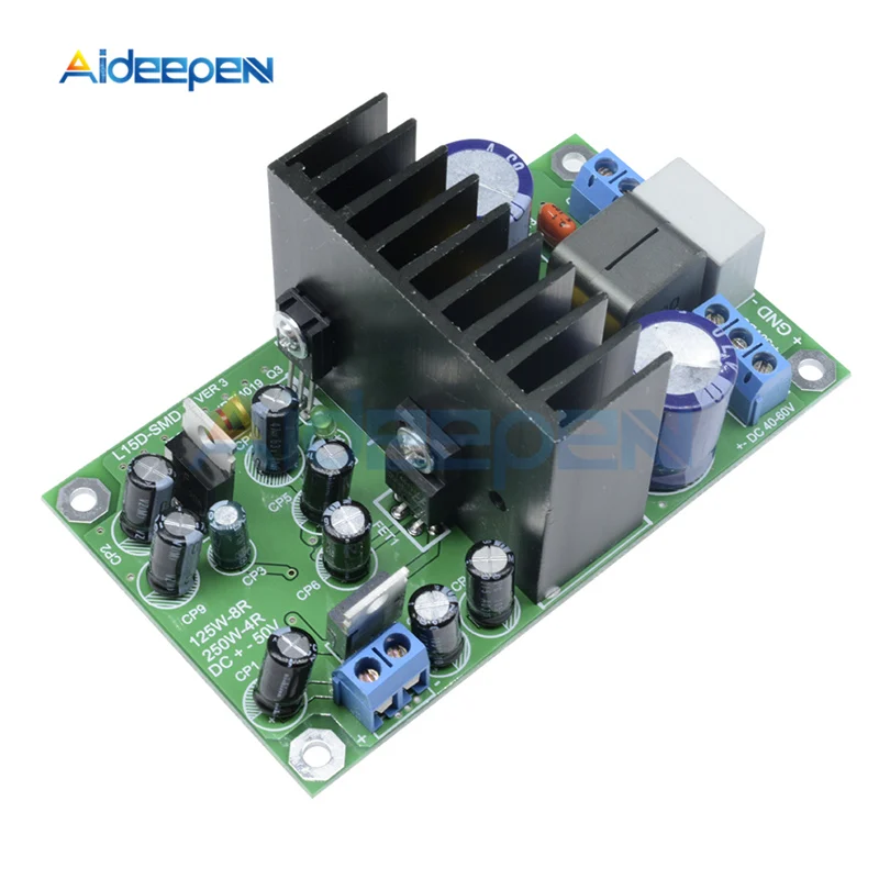 

DC 50V 250W IRS2092S Class D High Power Mono Channel Power Amplifier Board Digital Audio Amplifier For Automotive Amplifiers
