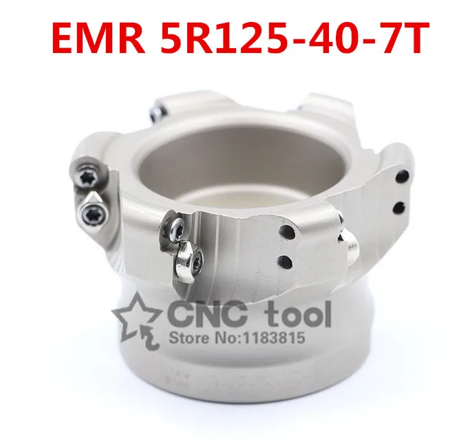 Buy EMR 5R 125 40 7T face mill milling cutter cnc