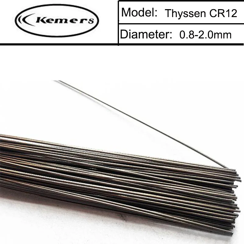 

1KG/Pack Kemers Thyssen CR12 of 0.8/1.0/1.2/2.0mm TIG Welding Wires for Welders T012002